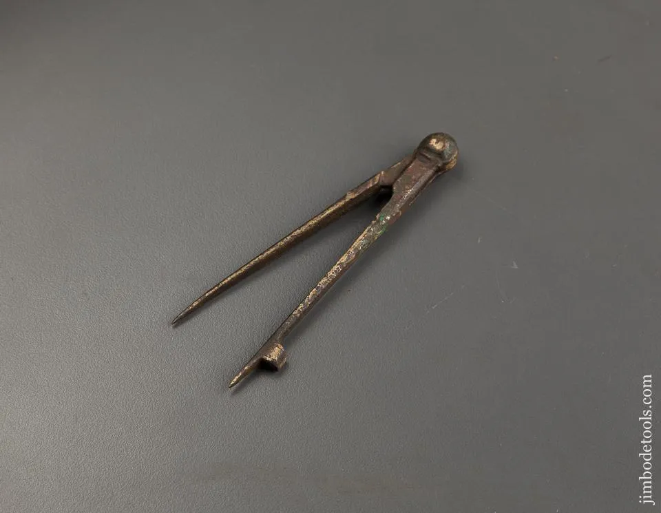 18th Century All-Brass 3 3/4 inch Dividers - 78528RU
