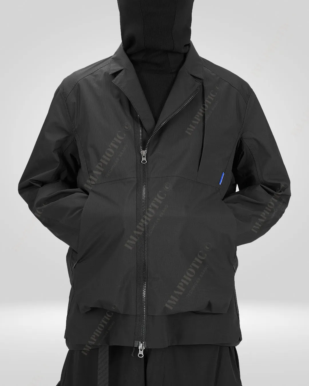 2-in-1 Harrington Tactical Jacket Converts to Waterproof Sling Bag