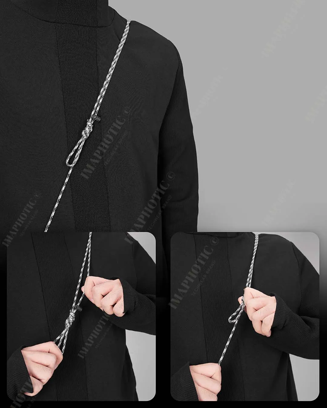 2-in-1 Harrington Tactical Jacket Converts to Waterproof Sling Bag