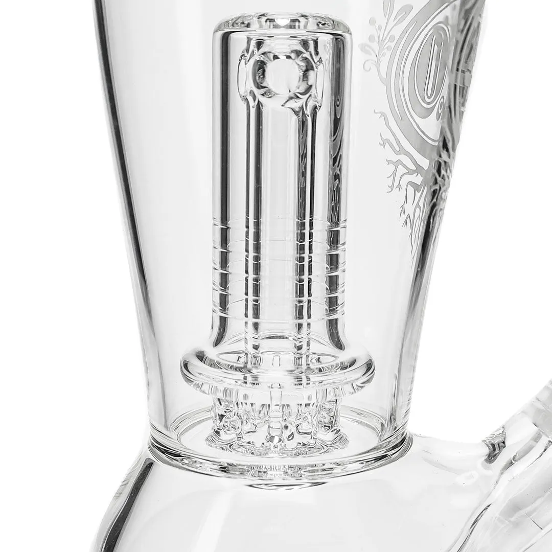 4.0 Glass | ERB Double Percolator Bong #9