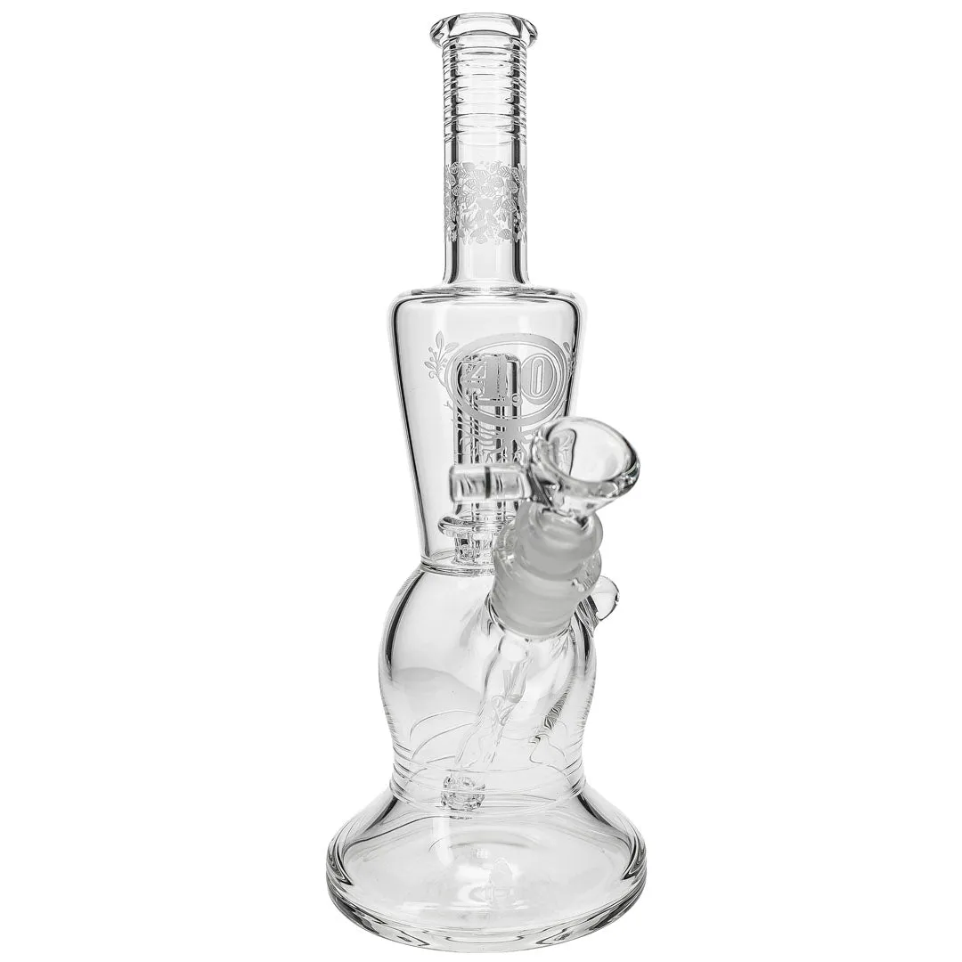 4.0 Glass | ERB Double Percolator Bong #9