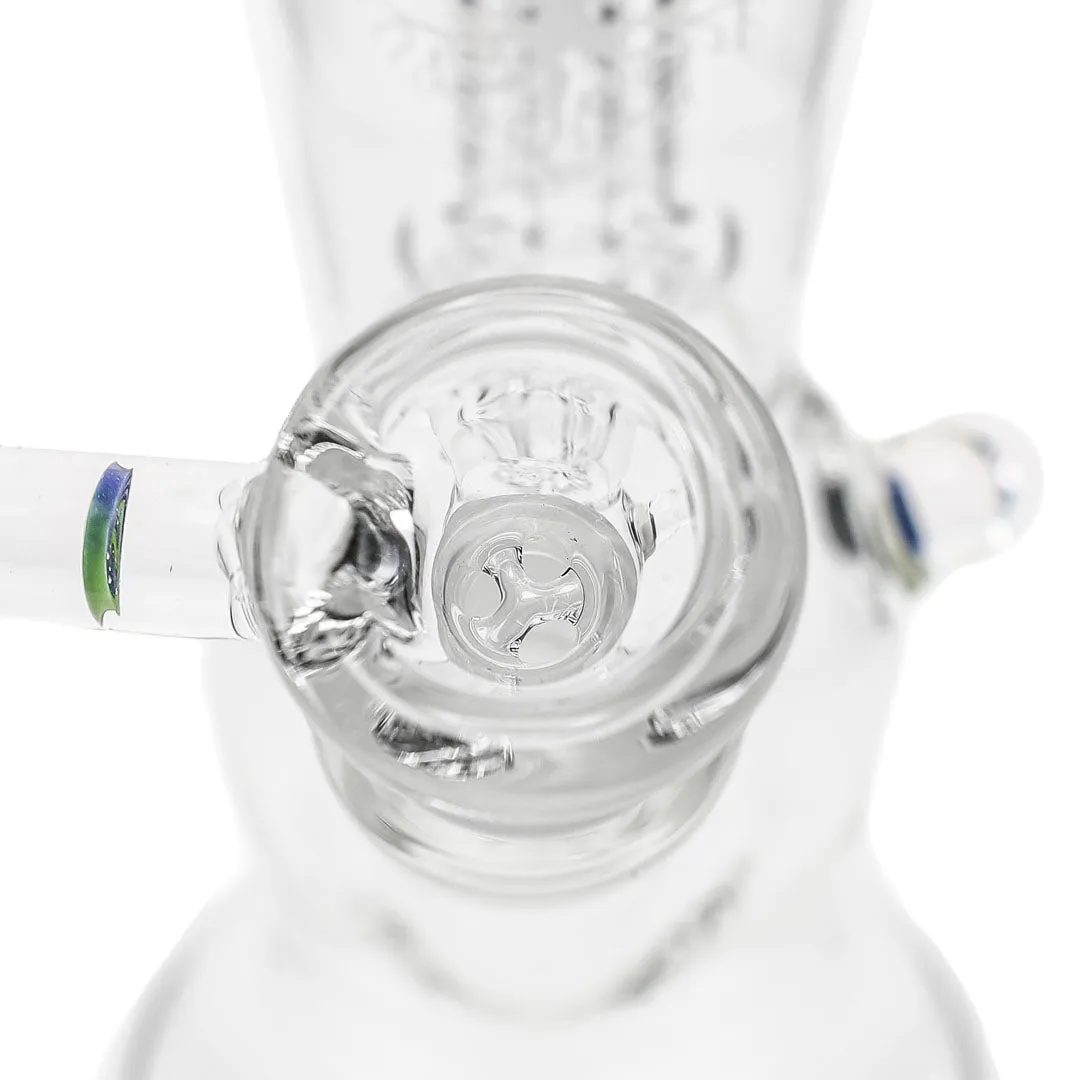 4.0 Glass | ERB Double Percolator Bong #9