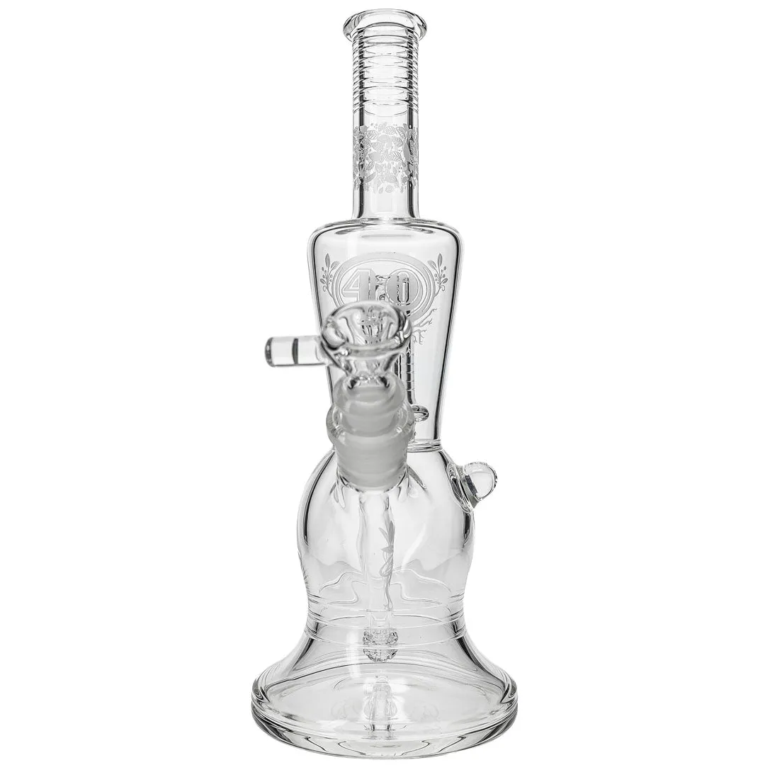 4.0 Glass | ERB Double Percolator Bong #9
