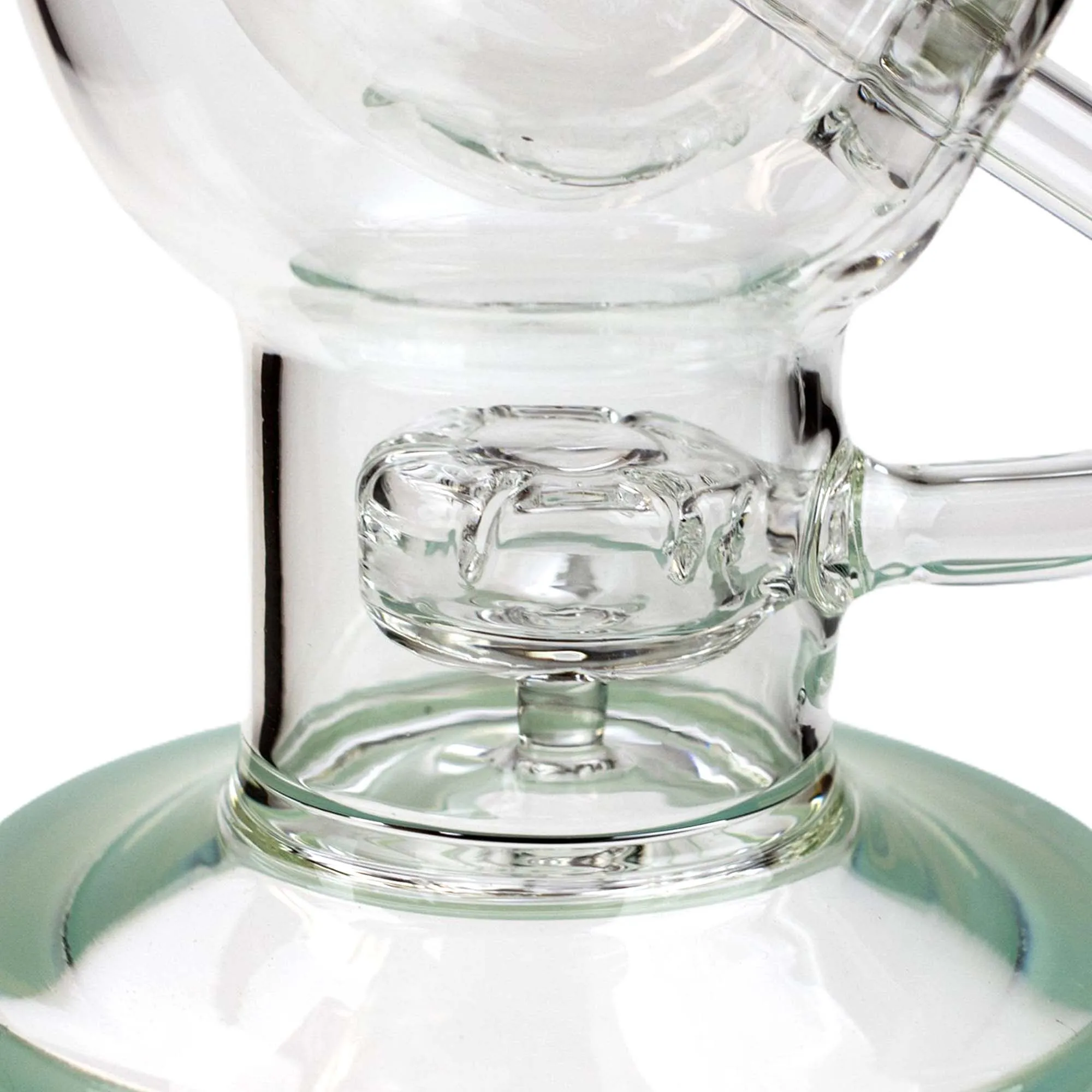 9.5" SOUL 2-in-1 Double Glass Sphere Recycler