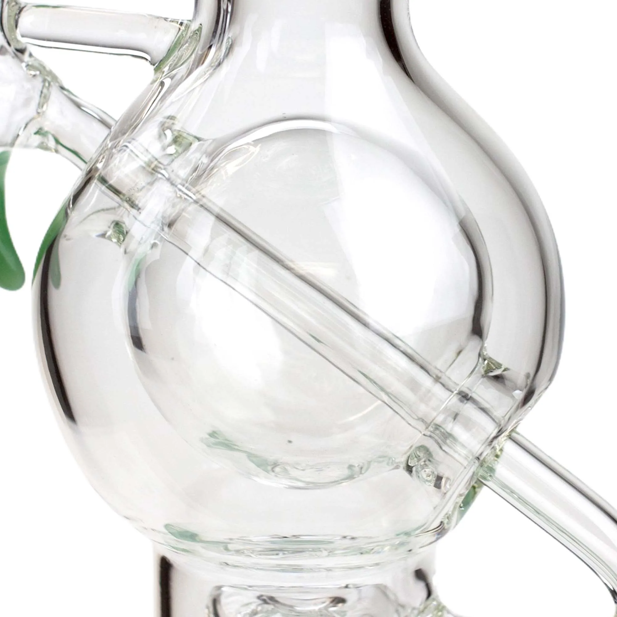 9.5" SOUL 2-in-1 Double Glass Sphere Recycler