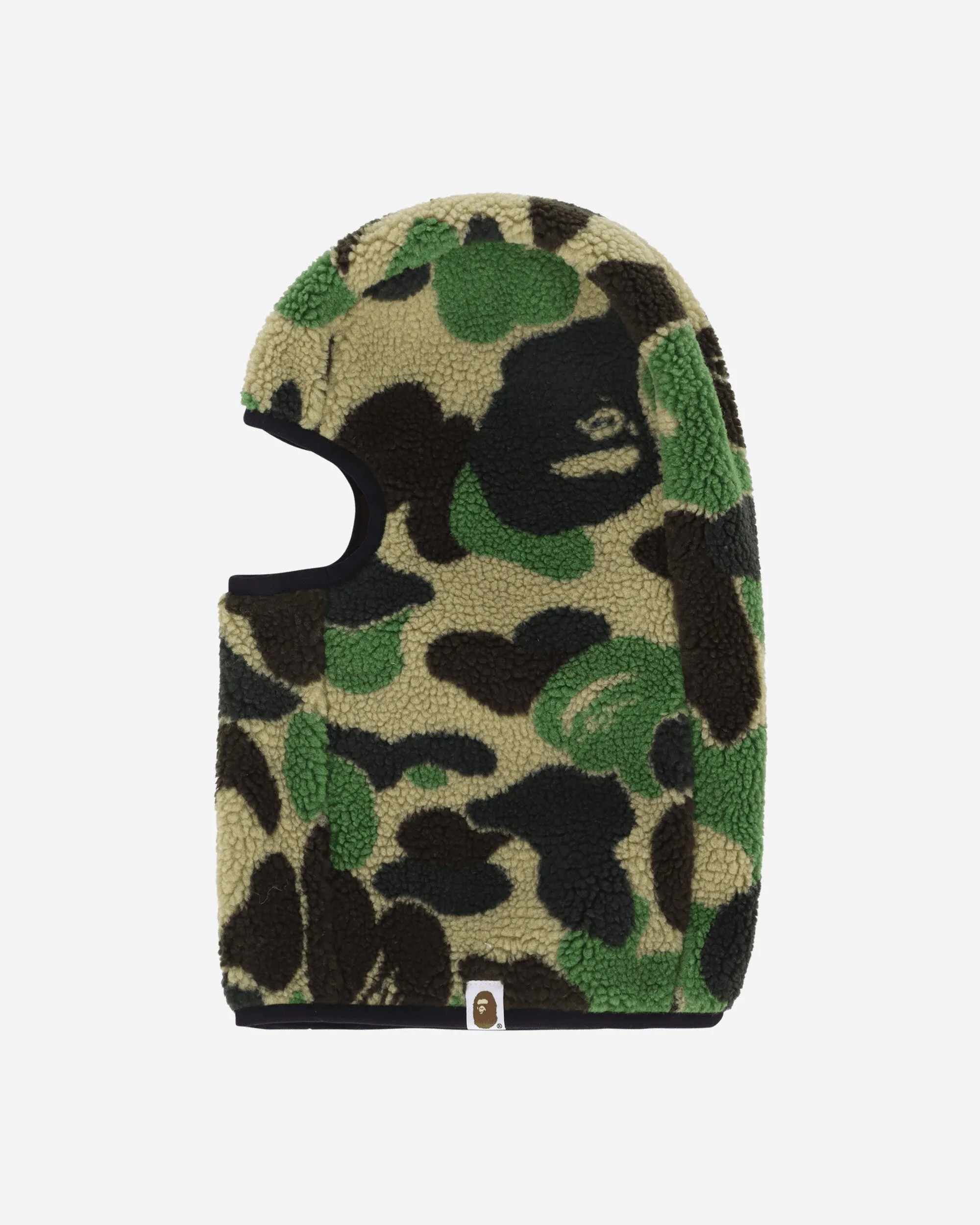 ABC Camo Boa Fleece Balaclava Green