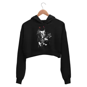 AC/DC Crop Hoodie - Angus
