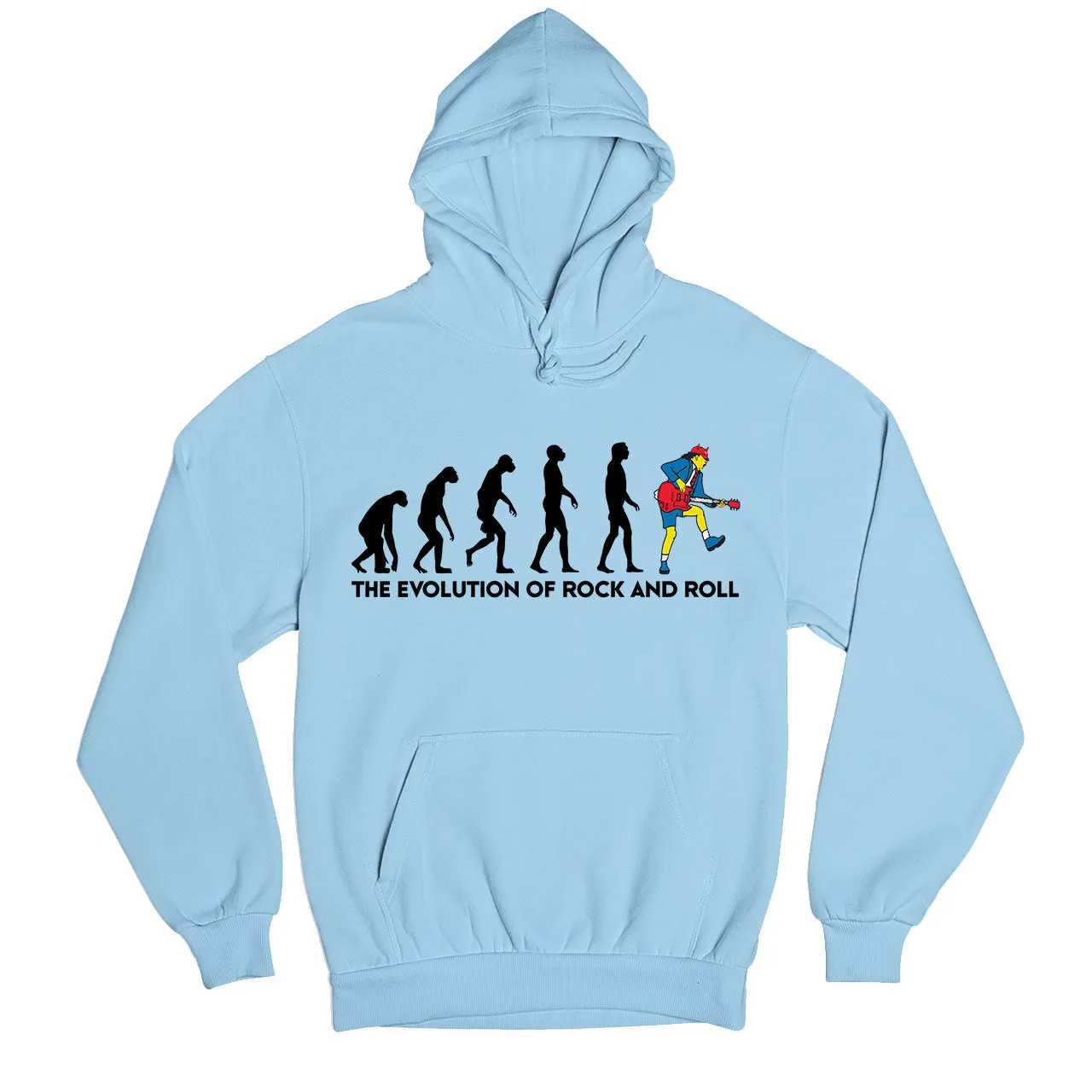 AC/DC Hoodie - The Evolution Of Rock And Roll