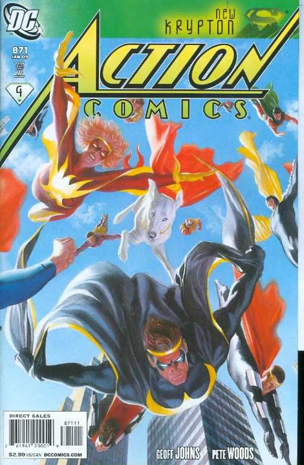 ACTION COMICS 1938 #871 NEW KRYPTON