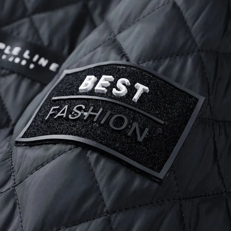 Argyle Diamond Stitching Jacket