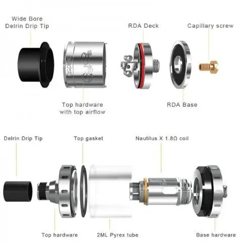 Aspire Quad-Flex Survival Kit