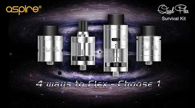 Aspire Quad-Flex Survival Kit