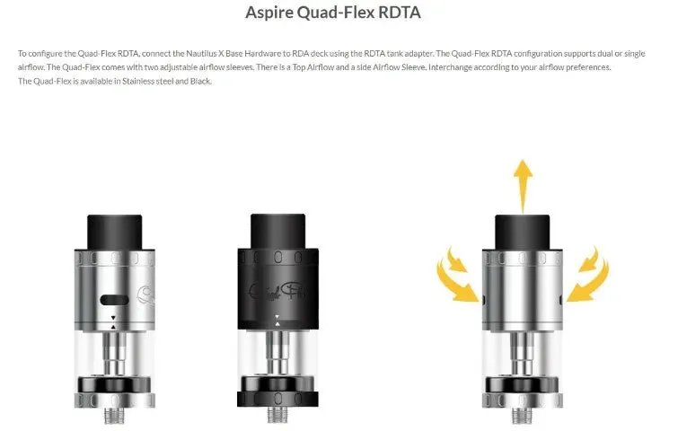 Aspire Quad-Flex Survival Kit