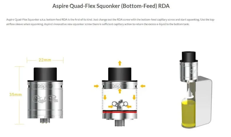 Aspire Quad-Flex Survival Kit