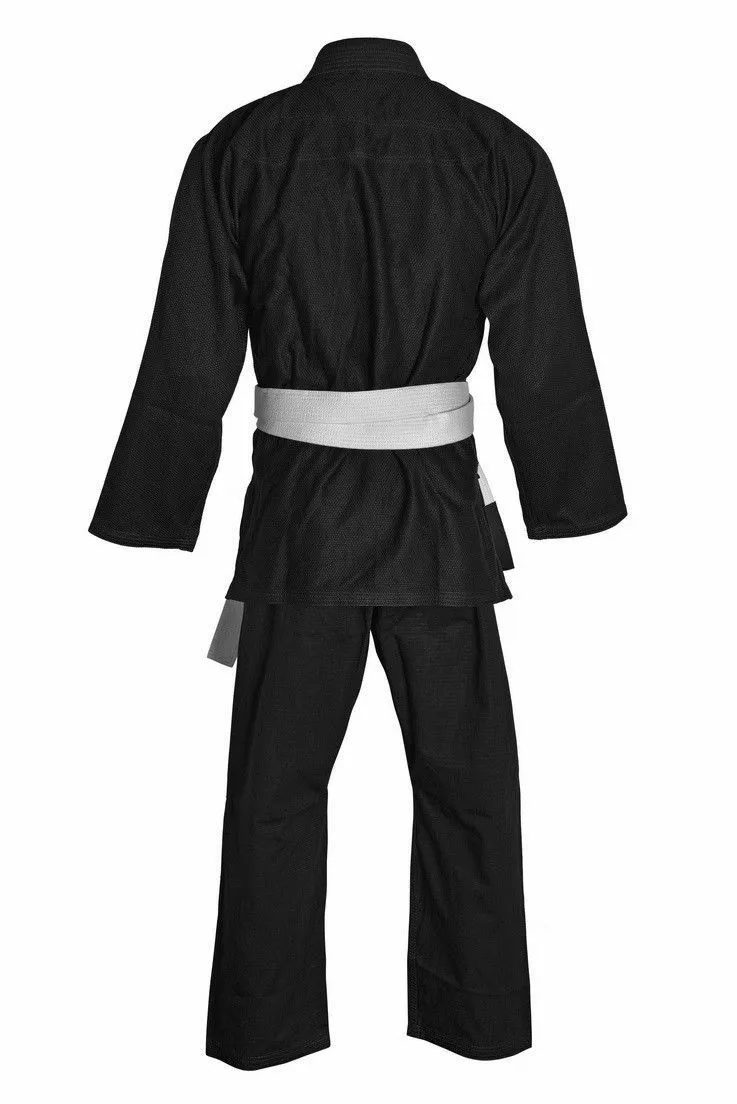 Black Color Custom Brazilian JIU-JITSU GI/ BJJ KIMONO Kids Suits