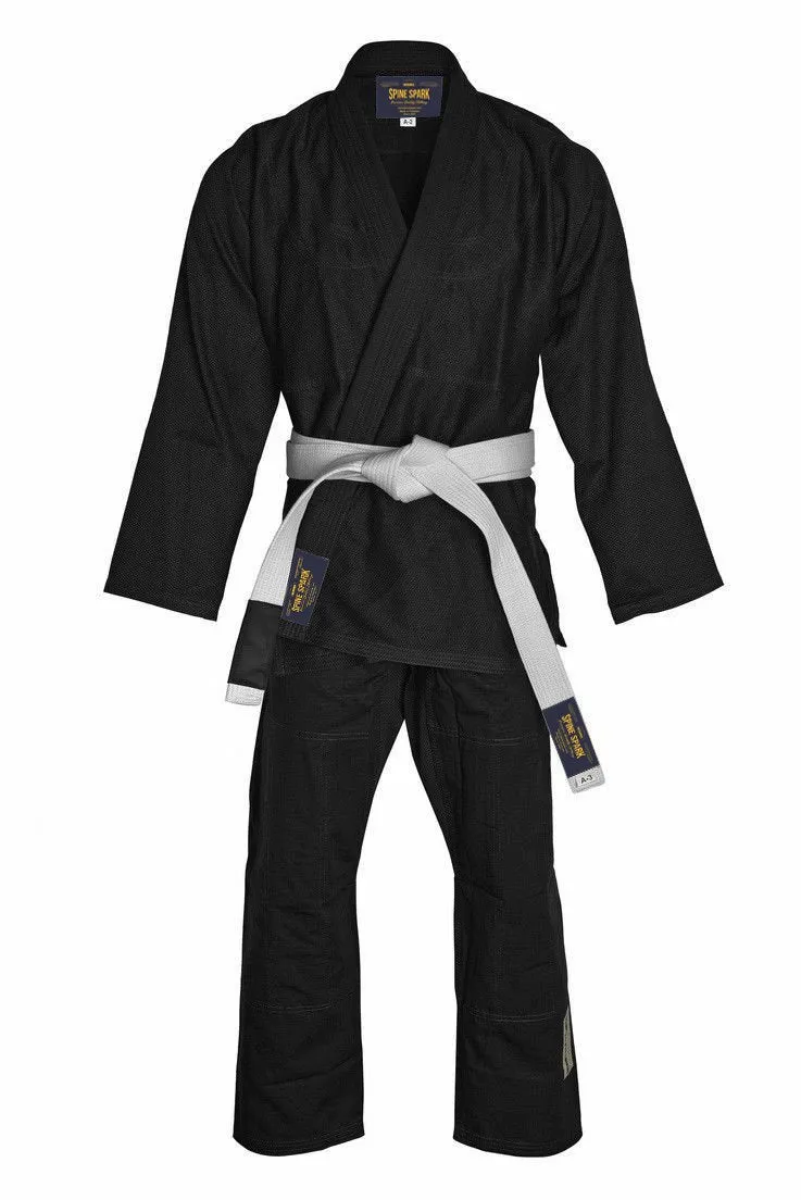 Black Color Custom Brazilian JIU-JITSU GI/ BJJ KIMONO Kids Suits