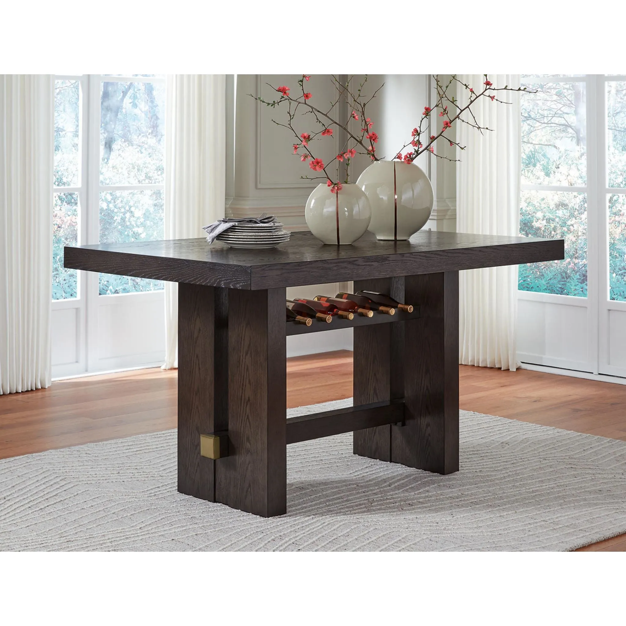 Burkhaus 5 Piece Counter Height Dining Set