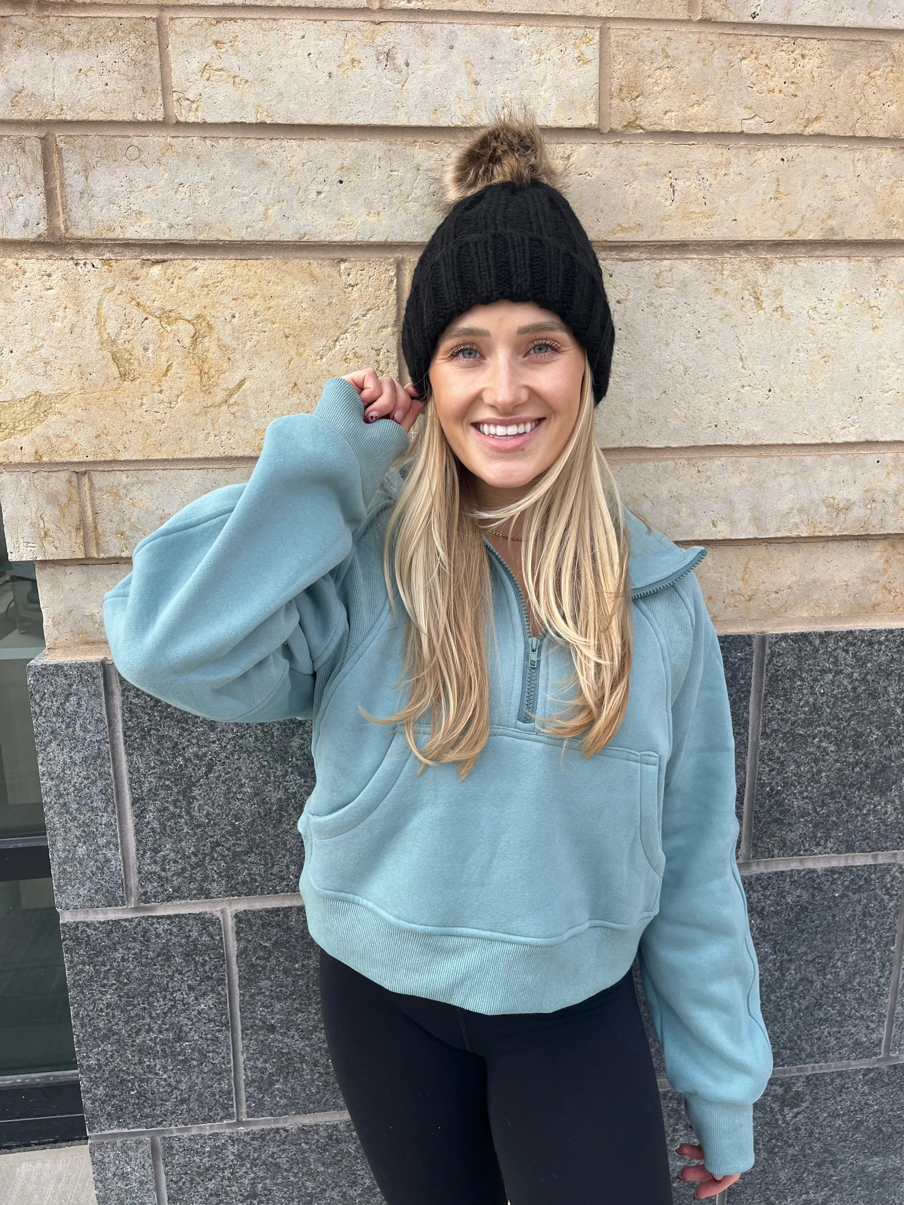 Drea Half Zip Hoodie