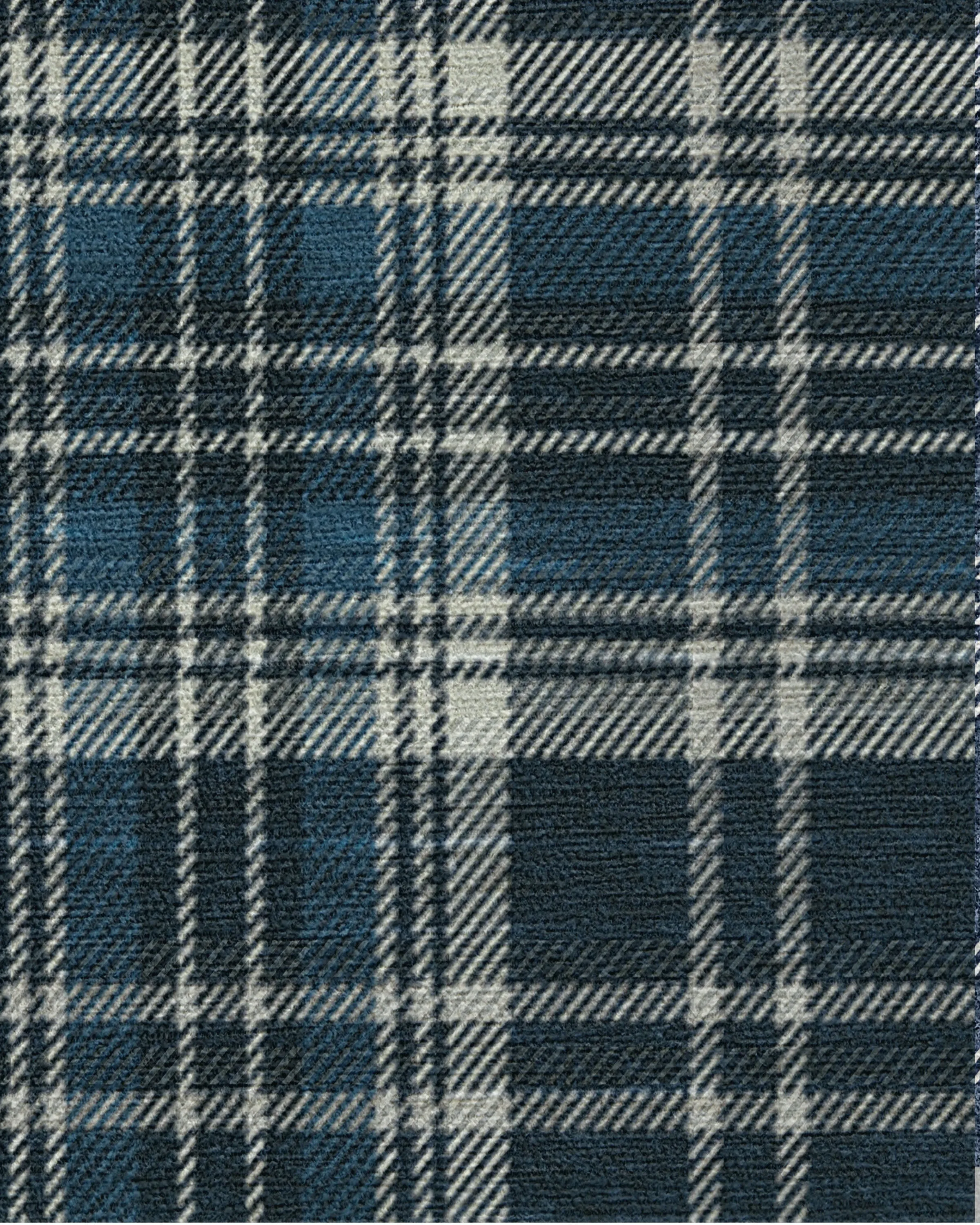 Dress Stewart Tartan Navy Rug