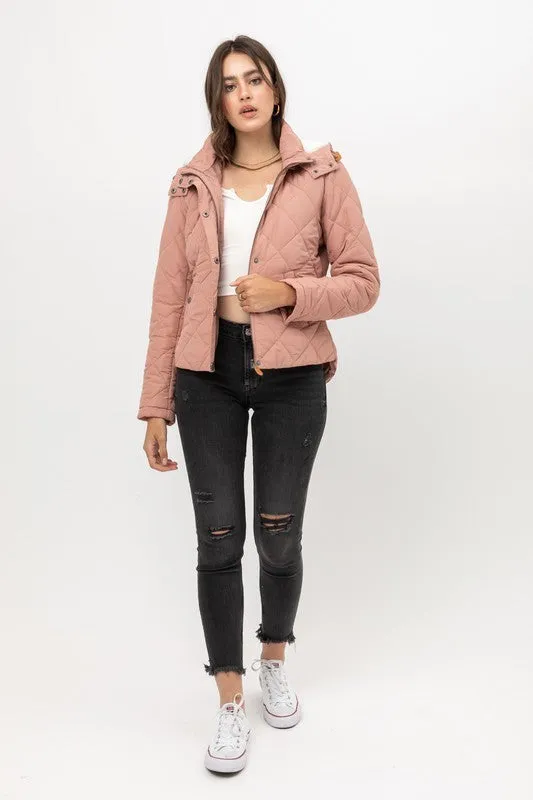 Embrace The Chill Quilted Jacket