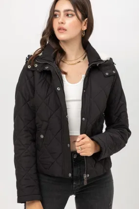 Embrace The Chill Quilted Jacket