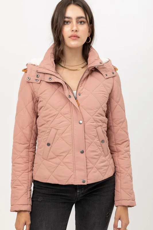 Embrace The Chill Quilted Jacket