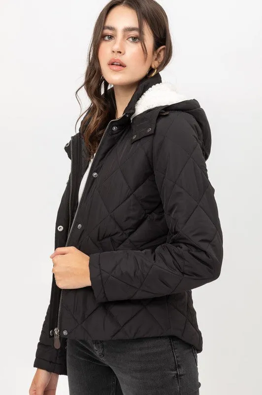 Embrace The Chill Quilted Jacket