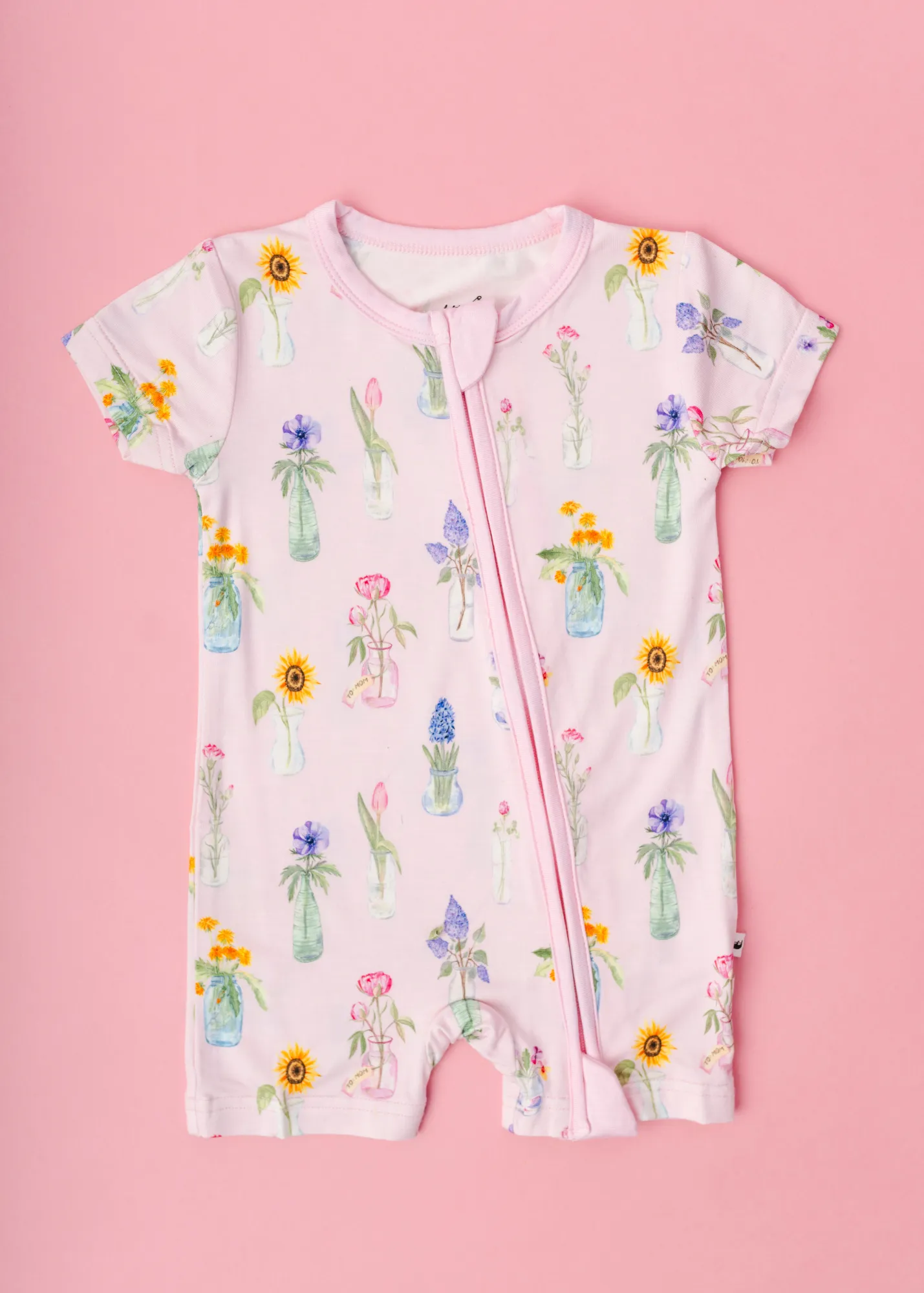 Flowers for Mom Shortie Romper