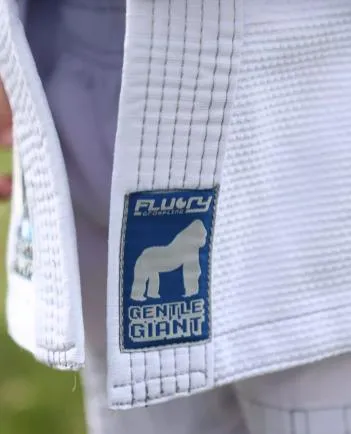 FLUORY BJJF30 JIU JITSU GI JUNIOR SIZE XXS-XL WHITE