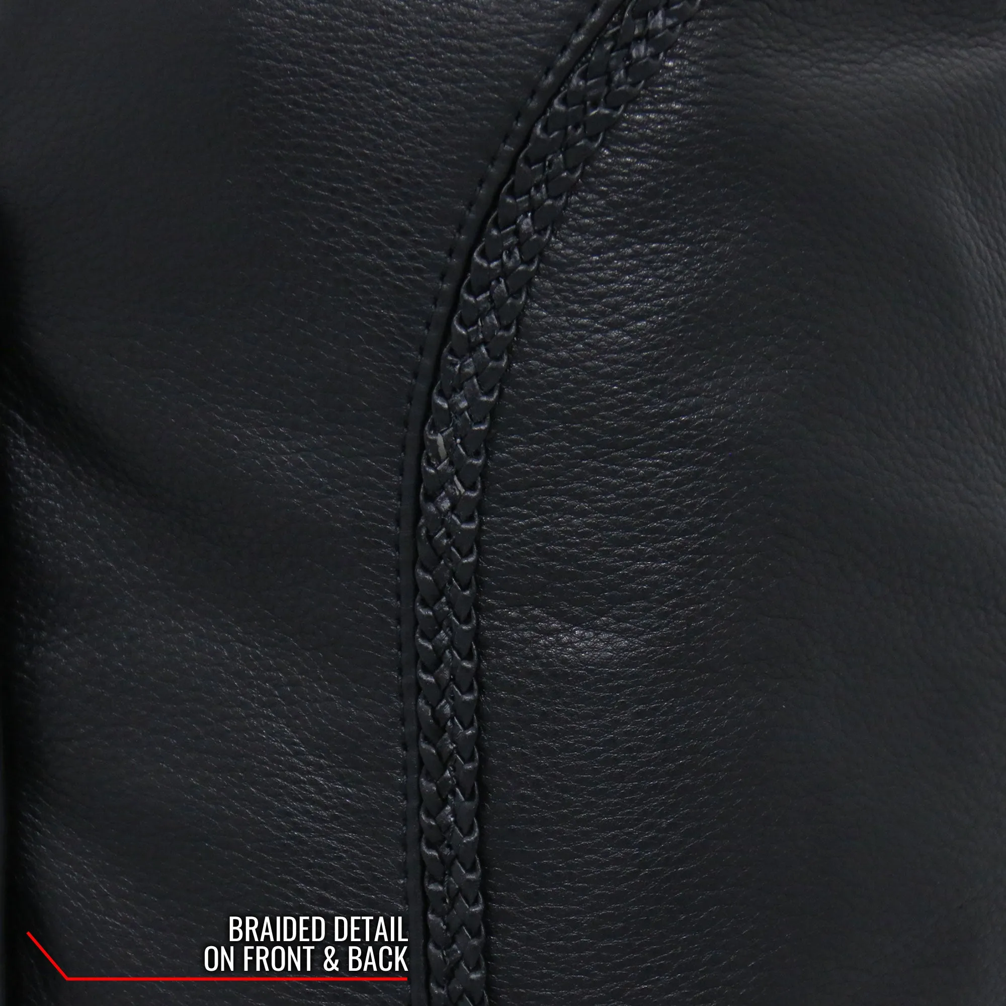 Hot Leathers VSL5001 USA Made Ladies Braided Leather Motorcycle Biker Vest
