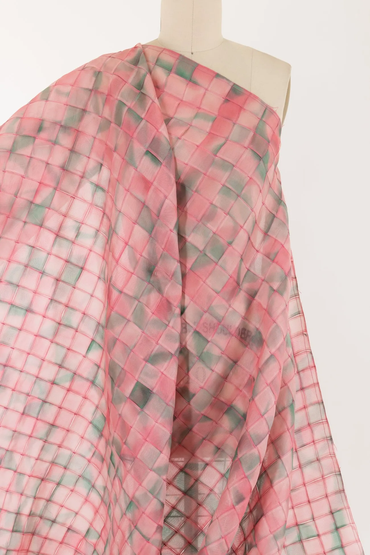 In The Pink Silk Organza Woven