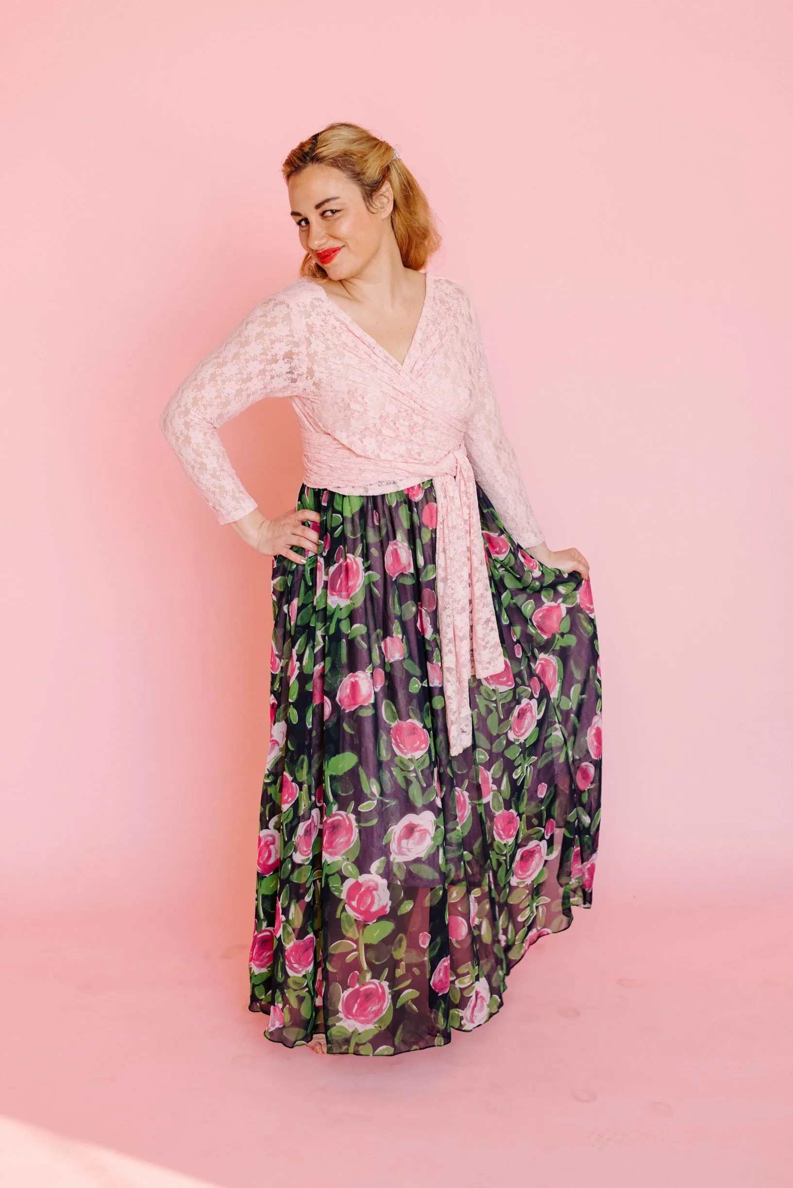 Jacqueline Lace Midi