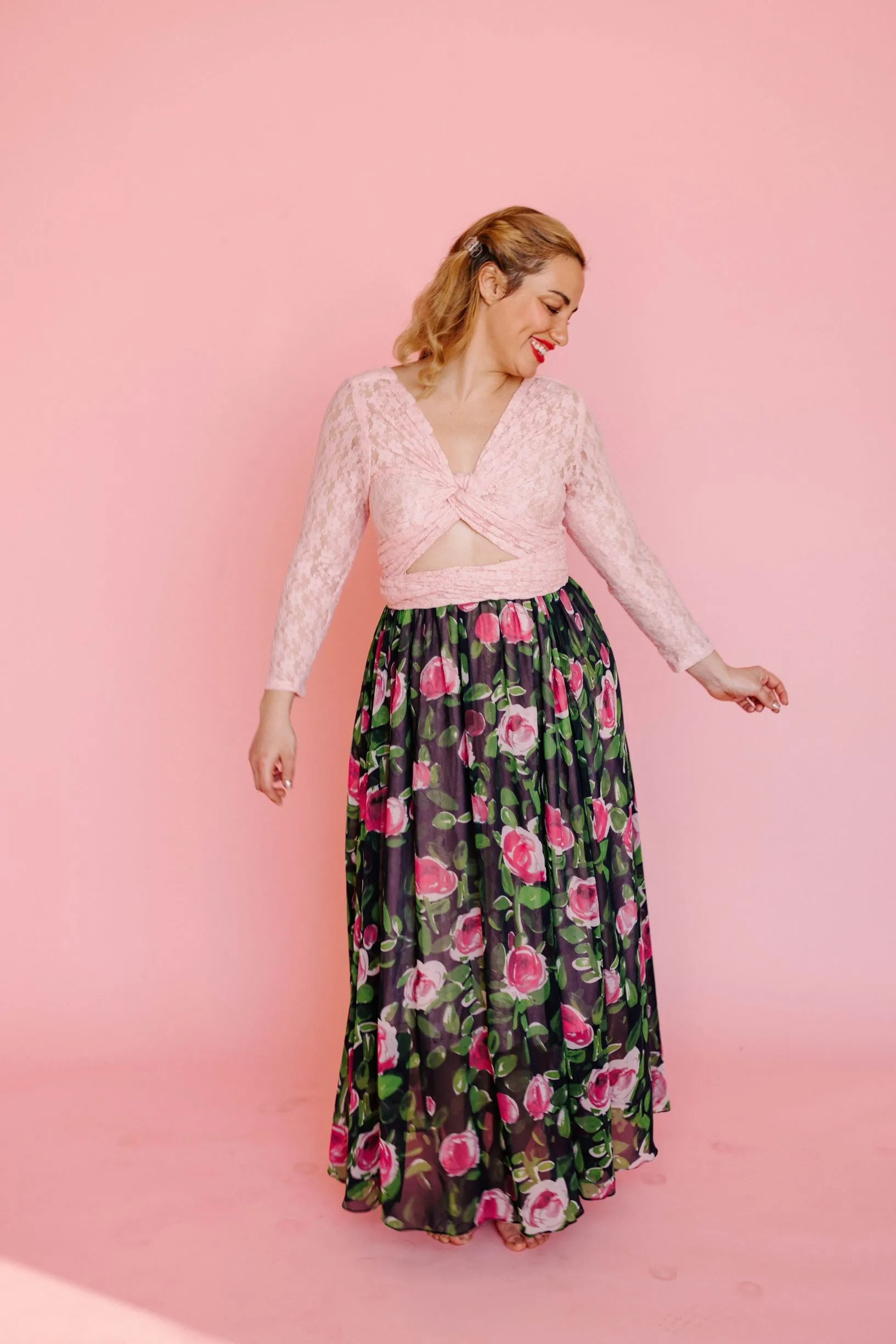 Jacqueline Lace Midi