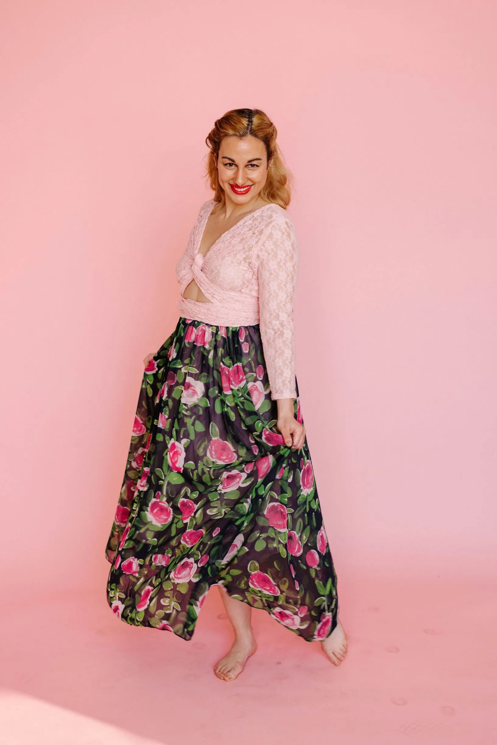 Jacqueline Lace Midi