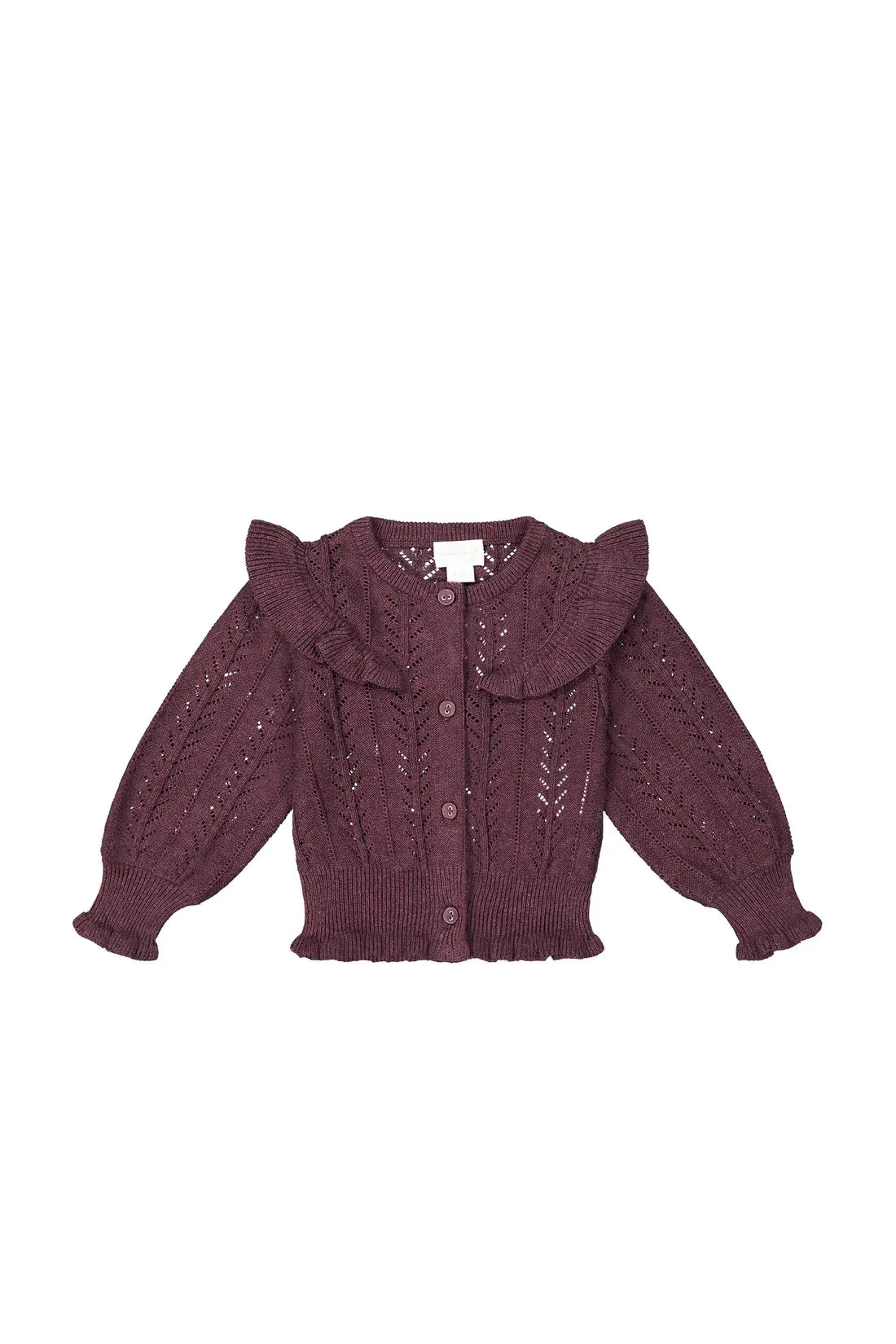 JAMIE KAY | Thea Cardigan - Wild Plum