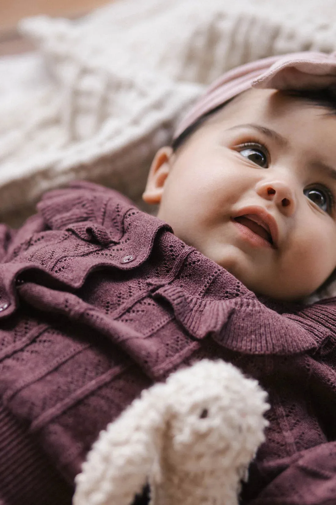 JAMIE KAY | Thea Cardigan - Wild Plum