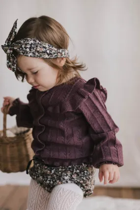 JAMIE KAY | Thea Cardigan - Wild Plum