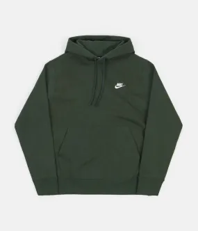 Nike Club Fleece Hoodie - Galactic Jade / Galactic Jade - White