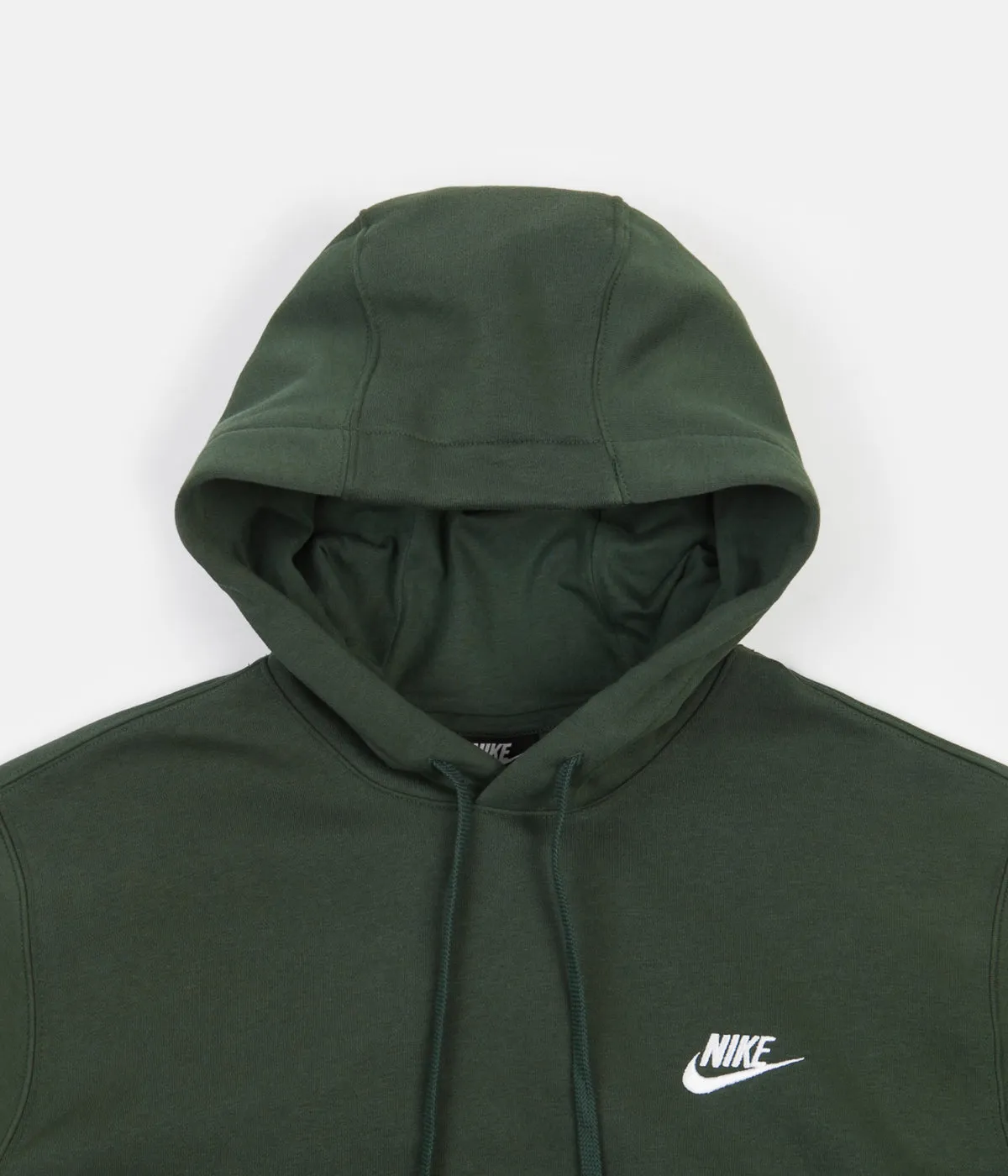 Nike Club Fleece Hoodie - Galactic Jade / Galactic Jade - White
