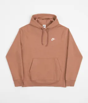 Nike Club Fleece Hoodie - Mineral Clay / Mineral Clay / White