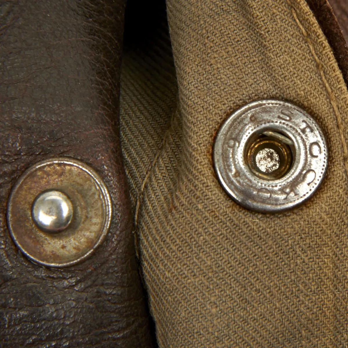 Original German WWII Luftwaffe Leather Flight Jacket