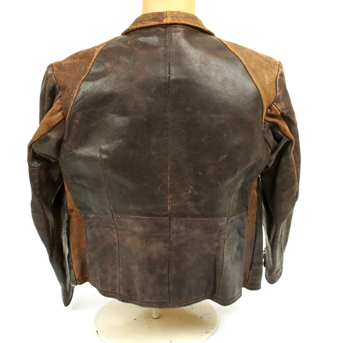 Original German WWII Luftwaffe Leather Flight Jacket