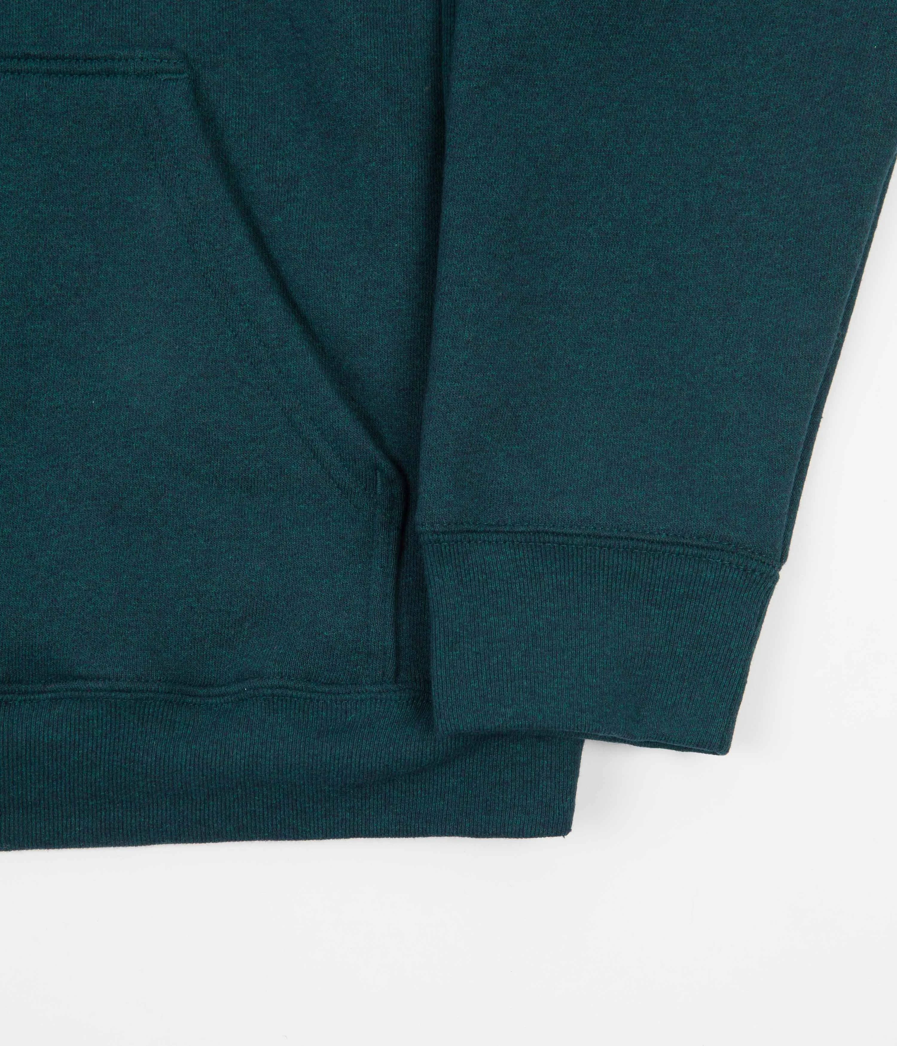 Patagonia Line Logo Ridge Stripe Uprisal Hoodie - Dark Borealis Green
