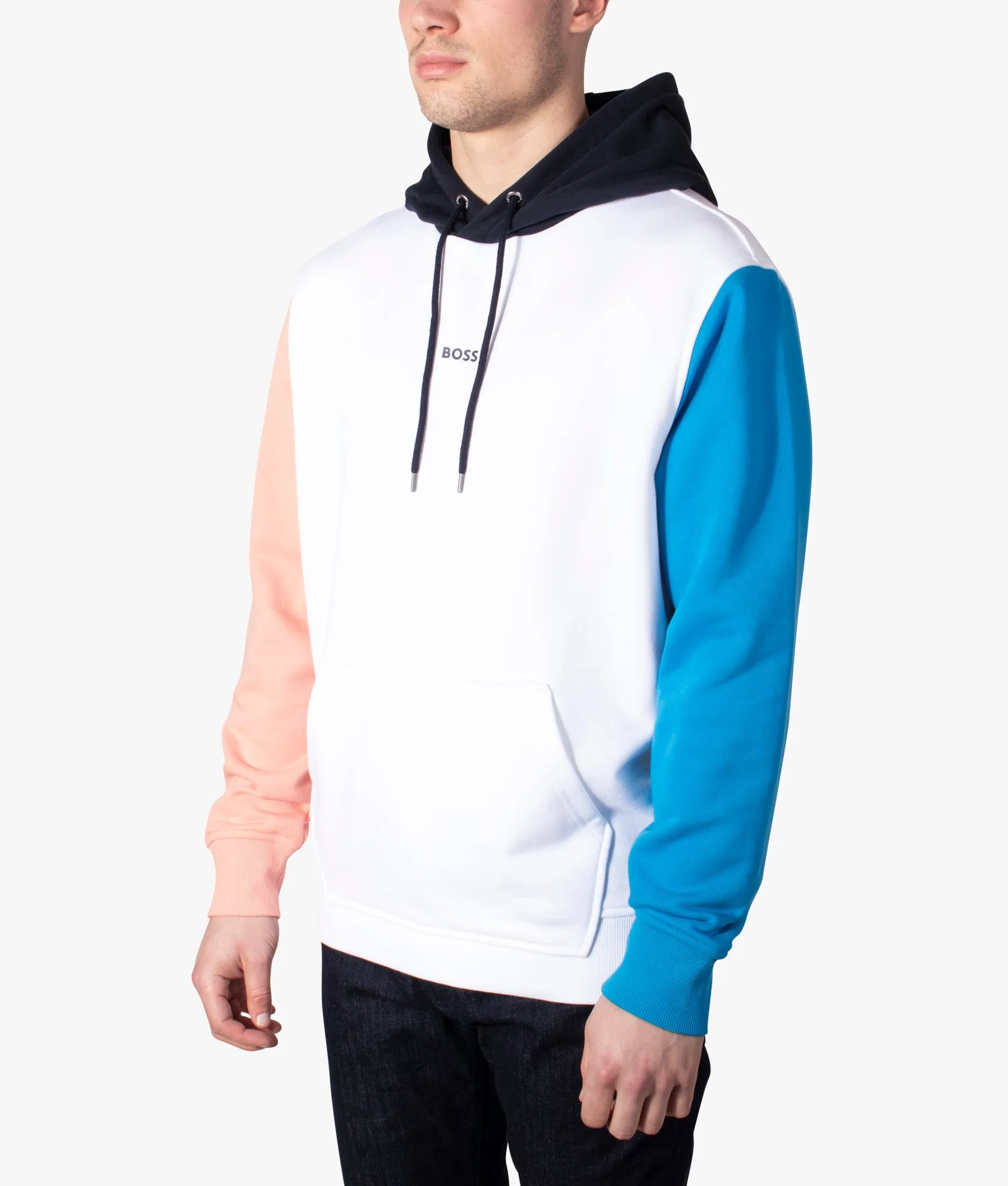 Relaxed fit  Wecolourblock Hoodie