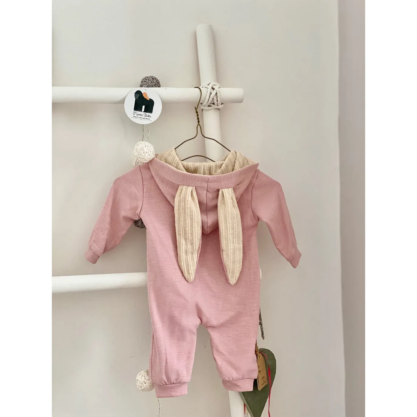 Rose Organic Bunny Suit
