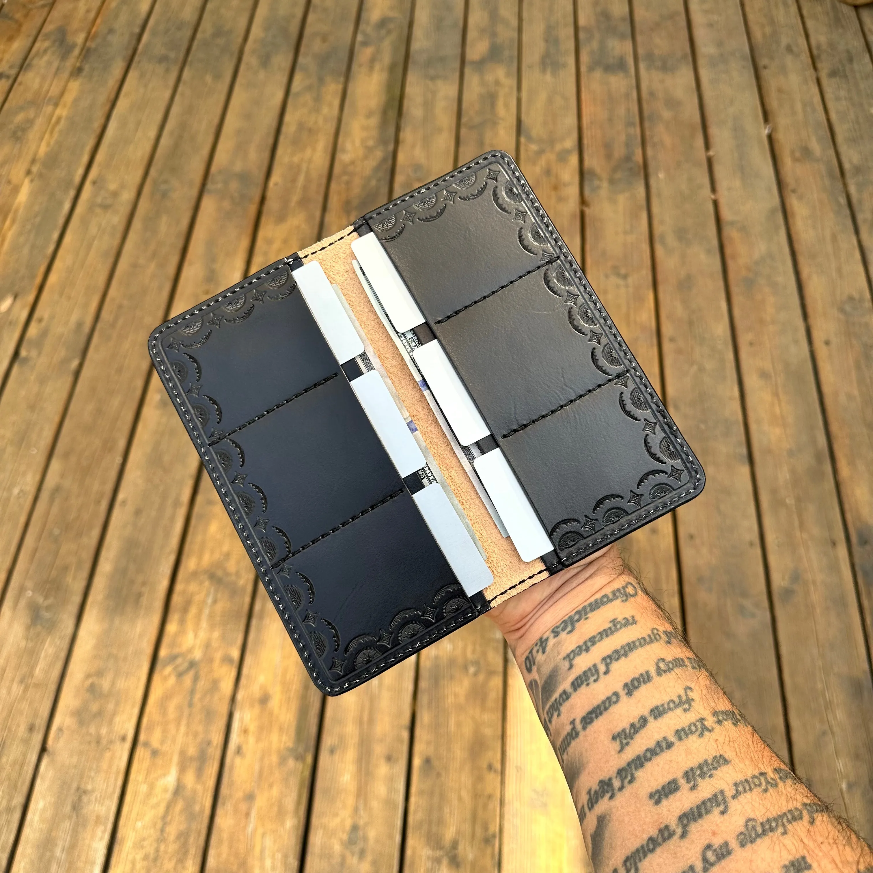 Santa Muerte Long Wallet