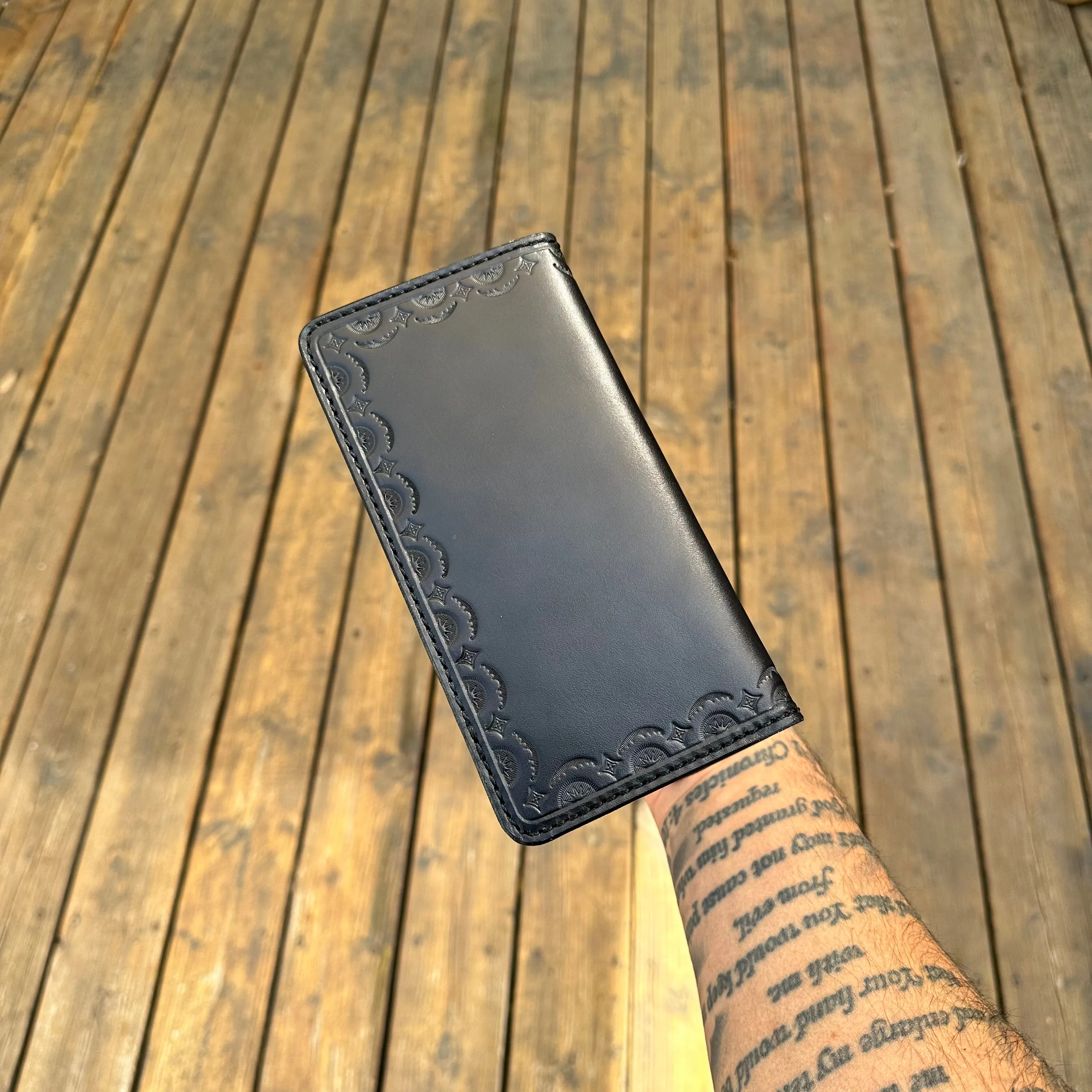 Santa Muerte Long Wallet