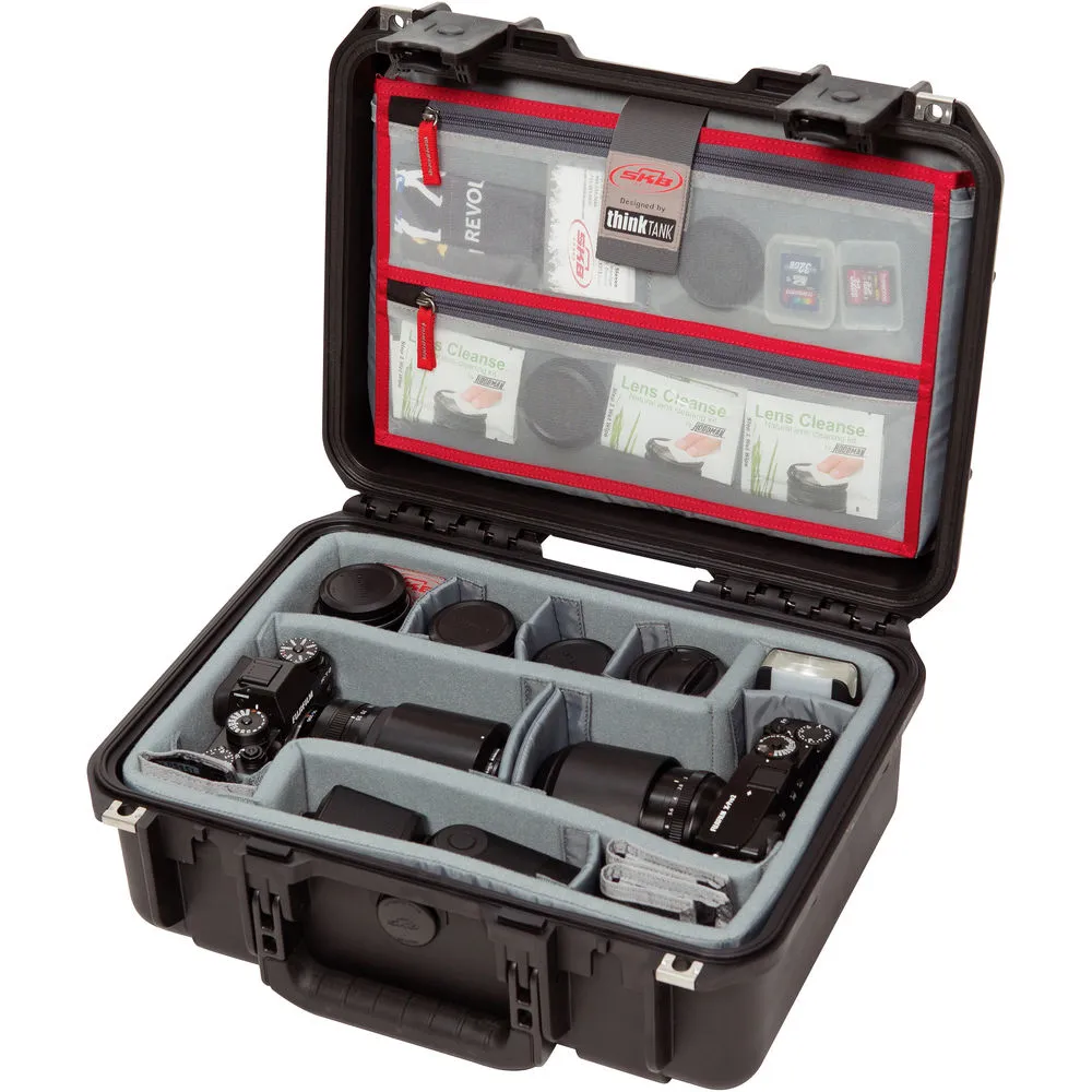 SKB iSeries 1510-6 Case with Think Tank Photo Dividers & Lid Organizer