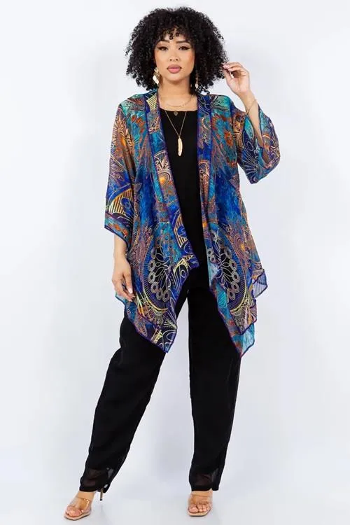 Sterling Styles Kimono #VI-11270SBJ