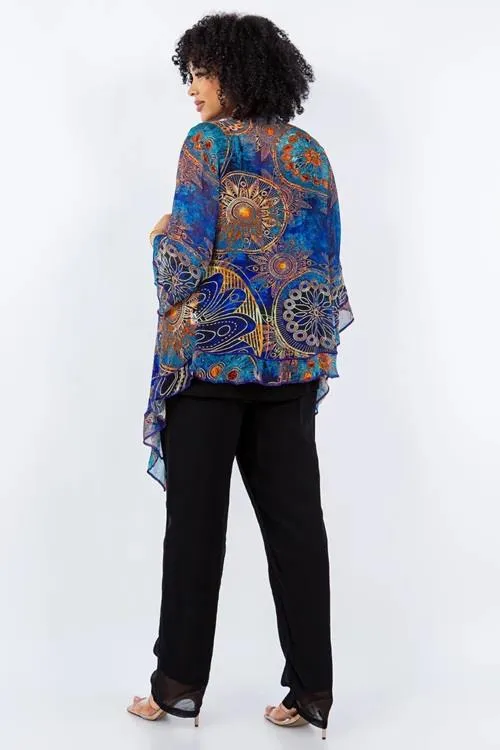 Sterling Styles Kimono #VI-11270SBJ